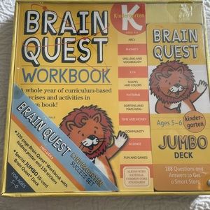 NEW Brainquest kindergarten success kit
